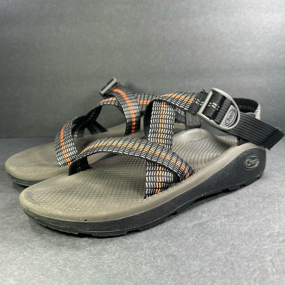 Chaco Z Cloud Sport Sandals Men’s 9 Traffic Orange Outdoor Hiking Water Shoes